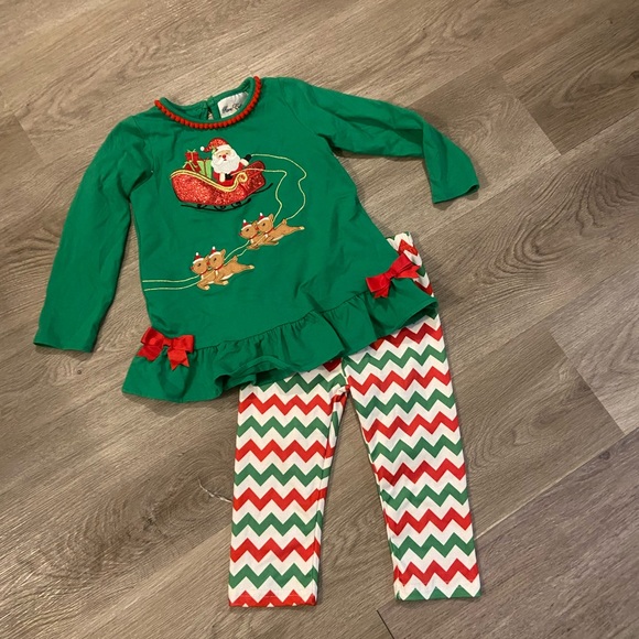 Rare Editions Other - 2T -3T mixed brand Christmas dress set - both EUC